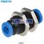 Picture of QSMS-3  FESTO Tube Adapter Straight