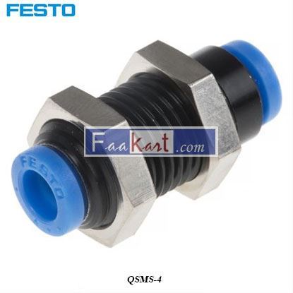 Picture of QSMS-4  FESTO Tube Adapter Straight