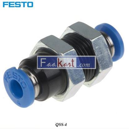 Picture of QSS-4  FESTO Tube Adapter Straight
