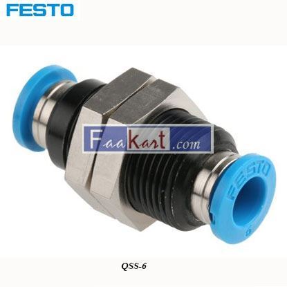 Picture of QSS-6  FESTO Tube Adapter Straight