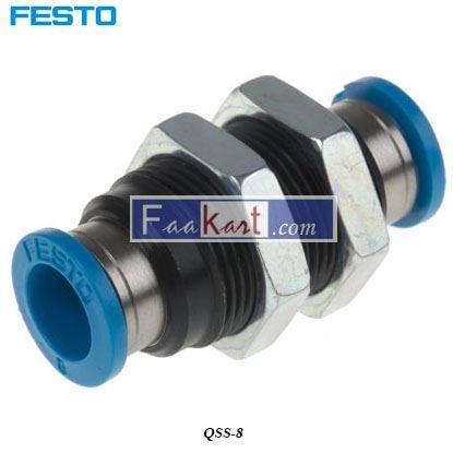 Picture of QSS-8  FESTO Tube Adapter Straight   153159