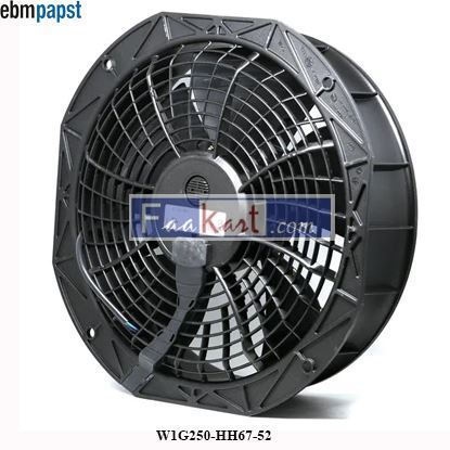 Picture of W1G250-HH67-52 EBM-PAPST DC Axial fan