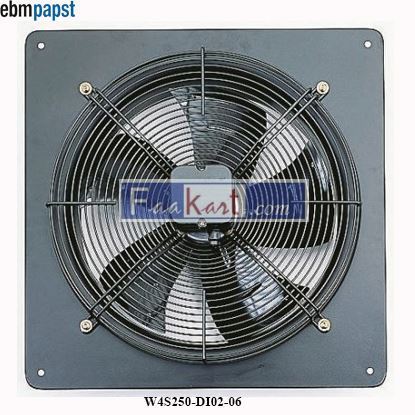 Picture of W4S250-DI02-06 EBM-PAPST Slim plate mount axial fan 250mm 230V