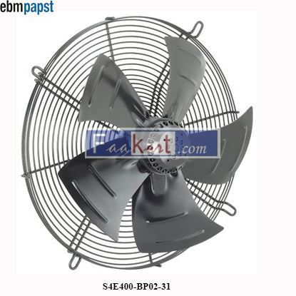 Picture of S4E400-BP02-31 EBM-PAPST Square base helical fans for buildings