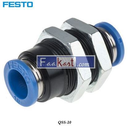 Picture of QSS-10  FESTO Tube Adapter Straight