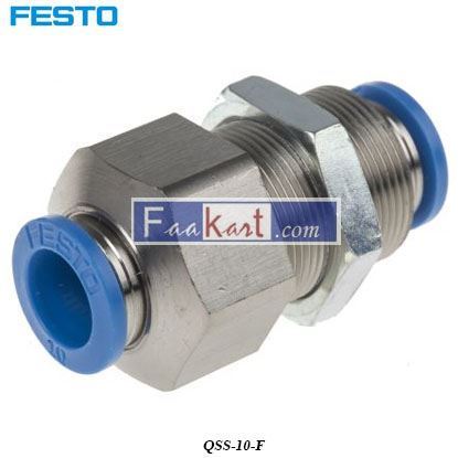 Picture of QSS-10-F  FESTO Tube Adapter Straight