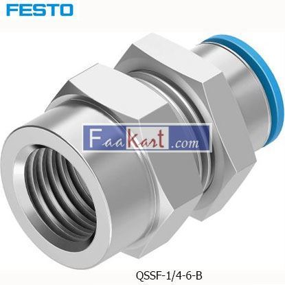 Picture of QSSF-1 4-6-B  FESTO Tube Pneumatic Fitting
