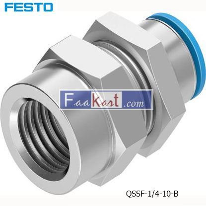 Picture of QSSF-1 4-10-B  FESTO Tube Pneumatic Fitting