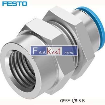 Picture of QSSF-1 8-8-B  FESTO Tube Pneumatic Fitting