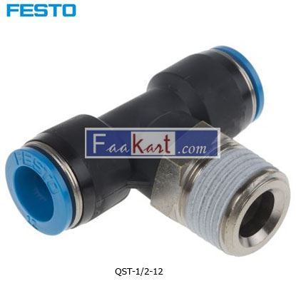 Picture of QST-1 2-12  FESTO Tube Tee Connector