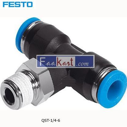 Picture of QST-1 4-6  FESTO Tube Tee Connector