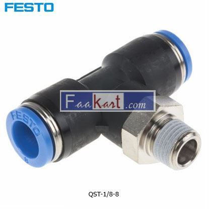 Picture of QST-1 8-8  FESTO Tube Tee Connector