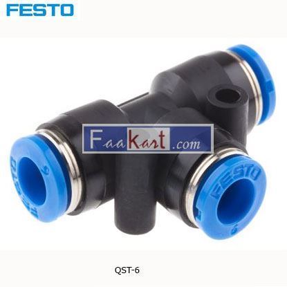 Picture of QST-6  FESTO Tube Tee Connector