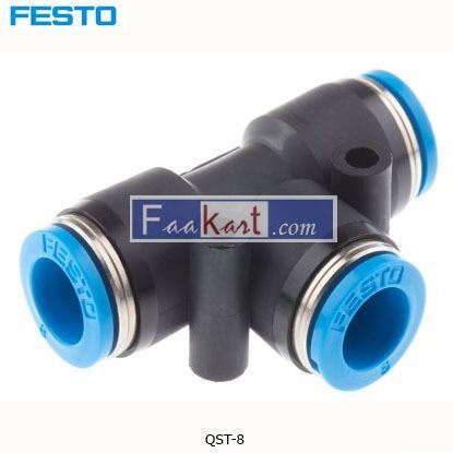 Picture of QST-8  FESTO Tube Tee Connector  153130