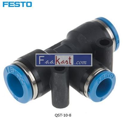 Picture of QST-10-8  FESTO Tube Tee Connector