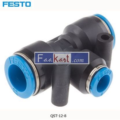 Picture of QST-12-8  FESTO Tube Tee Connector