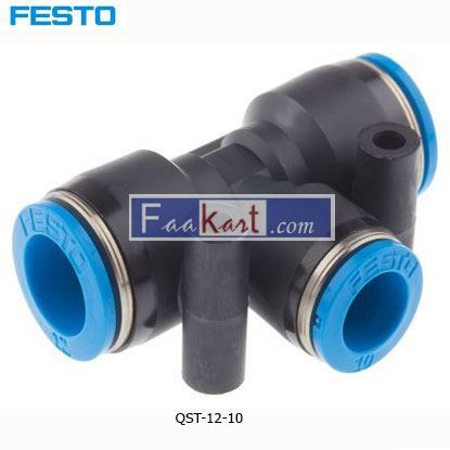 Picture of QST-12-10  FESTO Tube Tee Connector