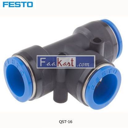 Picture of QST-16  FESTO Tube Tee Connector