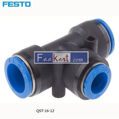 Picture of QST-16-12  FESTO Tube Tee Connector