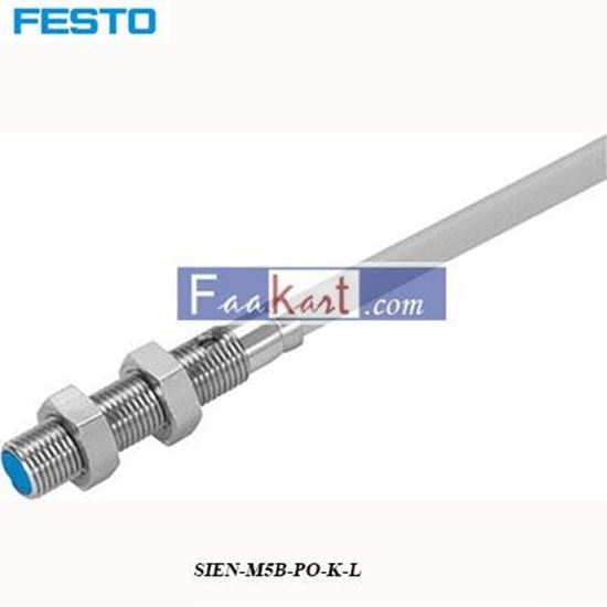 Picture of SIEN-M5B-PO-K-L  FESTO Inductive Sensor