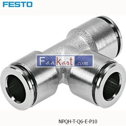 Picture of NPQH-T-Q6-E-P10  FESTO Tube Adapter