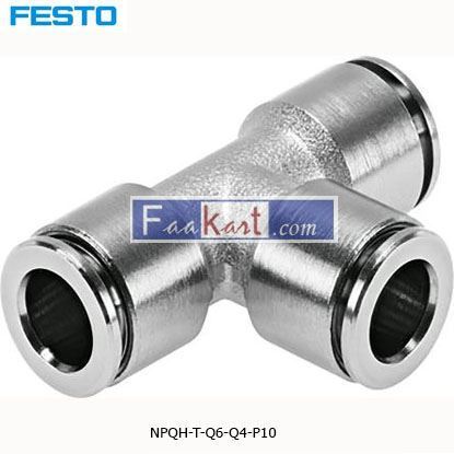 Picture of NPQH-T-Q6-Q4-P10  FESTO Tube Adapter