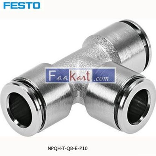 Picture of NPQH-T-Q8-E-P10  FESTO Tube Adapter