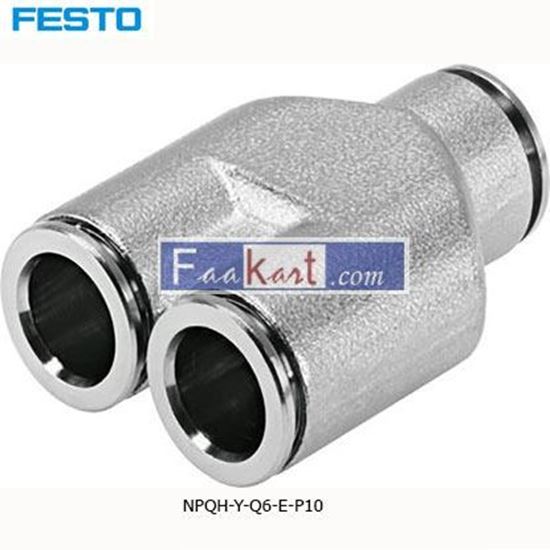 Picture of NPQH-Y-Q6-E-P10  FESTO Tube Adapter