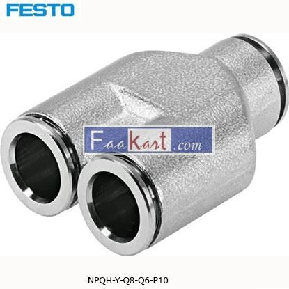 Picture of NPQH-Y-Q8-Q6-P10  FESTO Tube Adapter