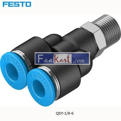 Picture of QSY-1 8-6  NewFesto Threaded-to-Tube Pneumatic Fitting