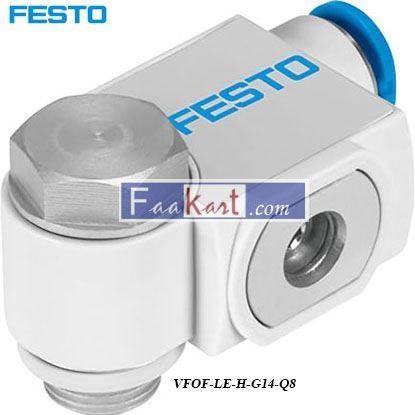 Picture of VFOF-LE-H-G14-Q8  Festo VFOF Series Flow Controller