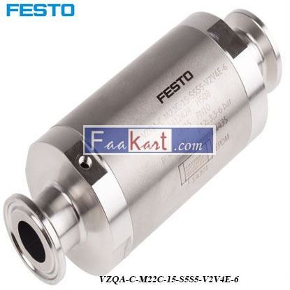 Picture of VZQA-C-M22C-15-S5S5-V2V4E-6  FESTO  Pinch Valve