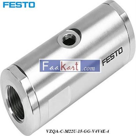 Picture of VZQA-C-M22U-15-GG-V4V4E-4  FESTO Pinch Valve