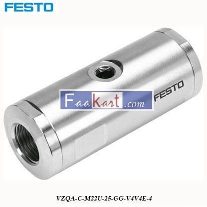 Picture of VZQA-C-M22U-25-GG-V4V4E-4  FESTO  Pinch Valve