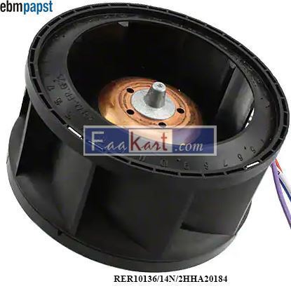 Picture of RER10136/14N/2HHA20184 Ebm-papst IMPELLER;DC Motorized