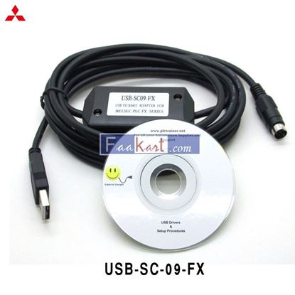 Picture of USB-SC09-FX  PLC Programming Cable