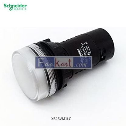 Picture of XB2BVM1LC Schneider Push button White LED Indicator Light