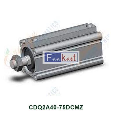 Picture of CDQ2A40-75DCMZ SMC COMPACT CYLINDER