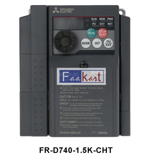 Picture of FR-D740-1.5K-CHT - Mitsubishi Inverter Drive 3-Phase