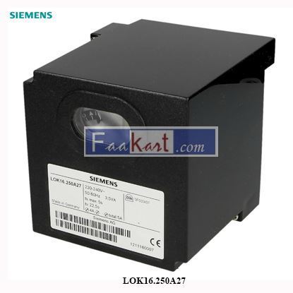 Picture of LOK16.250A27 Siemens Burner Controller