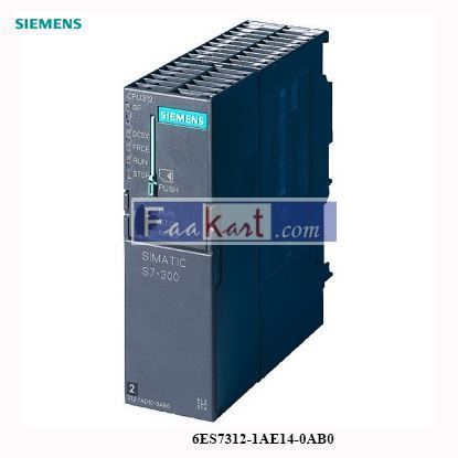 Picture of 6ES7312-1AE14-0AB0 Siemens PLC  6ES73121AE140AB0