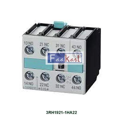 Picture of 3RH1921-1HA22 - SIEMENS  AUXILARY CONTACT