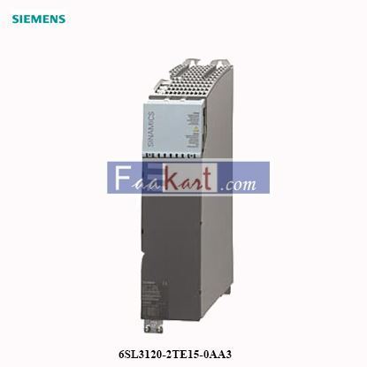 Picture of 6SL3120-2TE15-0AA3  -SINAMICS S120 DOUBLE MOTOR MODULE INPUT