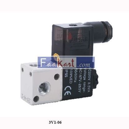 Picture of 220V AC 1/8" Fincos 3V1-06Festo Solenoid Coil