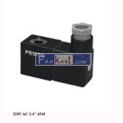 Picture of 220V AC 1/4" 4540Festo Solenoid Coil