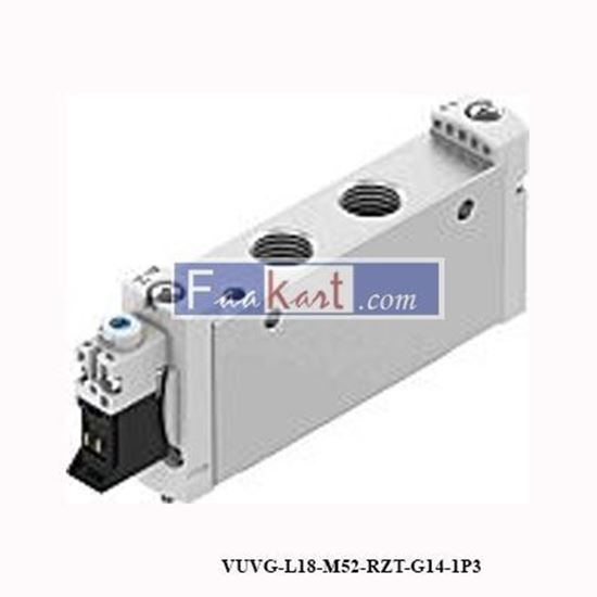 Picture of VUVG-L18-M52-RZT-G14-1P3Festo Pneumatic Valve