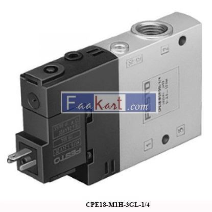 Picture of CPE18-M1H-3GL-1/4  FESTO Magnetic valve 163141