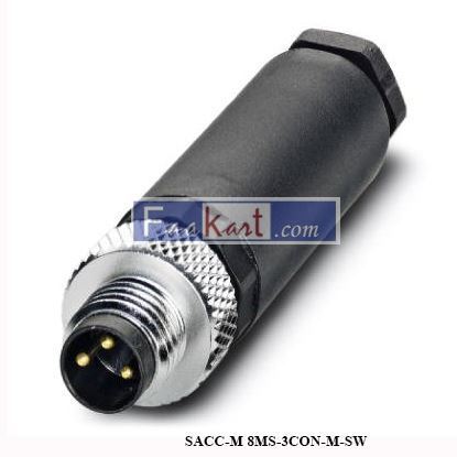 Picture of SACC-M 8MS-3CON-M-SW   PHOENIX CONTACT Connector