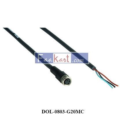 Picture of DOL-0803-G20MC SICK CONNECTOR CABLE