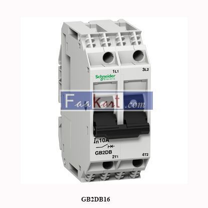 Picture of GB2DB16 Schneider Thermal Magnetic Circuit Breaker